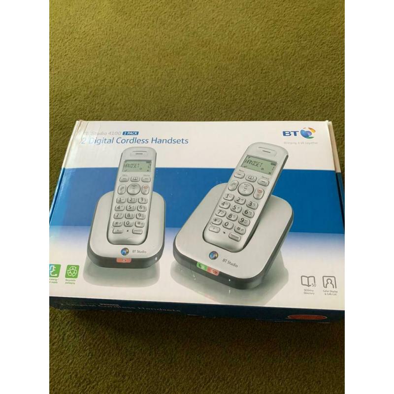 BT Studio 4100 2 Digital Cordless Handsets