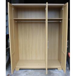 Caxton Light Oak effect bedroom furniture (wardrobe, drawer unit, bedside cabinets) ?180.00