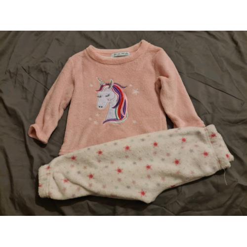 2 x fleece pjs 2 to 3 and 8 to 9