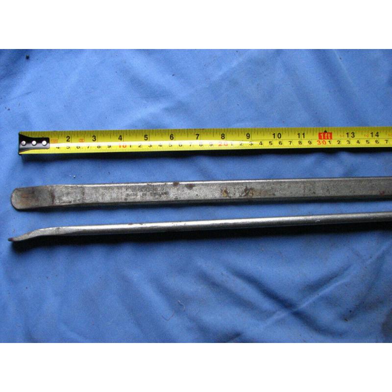 Pair of Melco TL37 tyre levers - 45cm. See other tools and items also for sale.