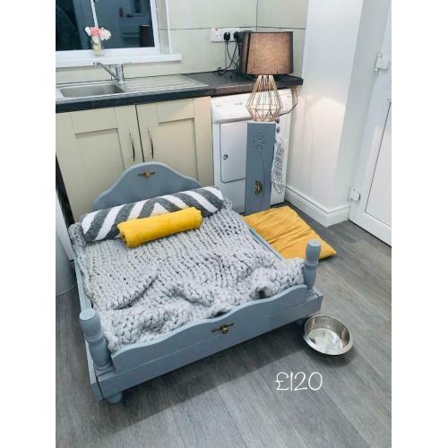 Mini human style dog beds