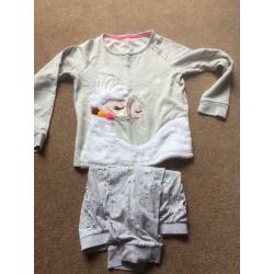 Girls llama pyjamas.M&S. 10-11 years old.