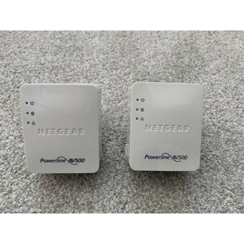 Netgear Powerline AV500 In Box Packaging
