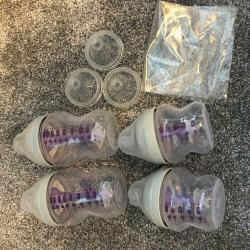 Bottle warmer, steriliser and anti colic bottles
