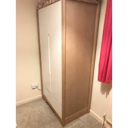 Boori Urbane nursery furniture wardrobe cotbed draws
