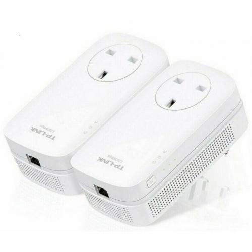 Two TP-LINK (TL-PA8010P) Passthrough Powerline WiFi Extender