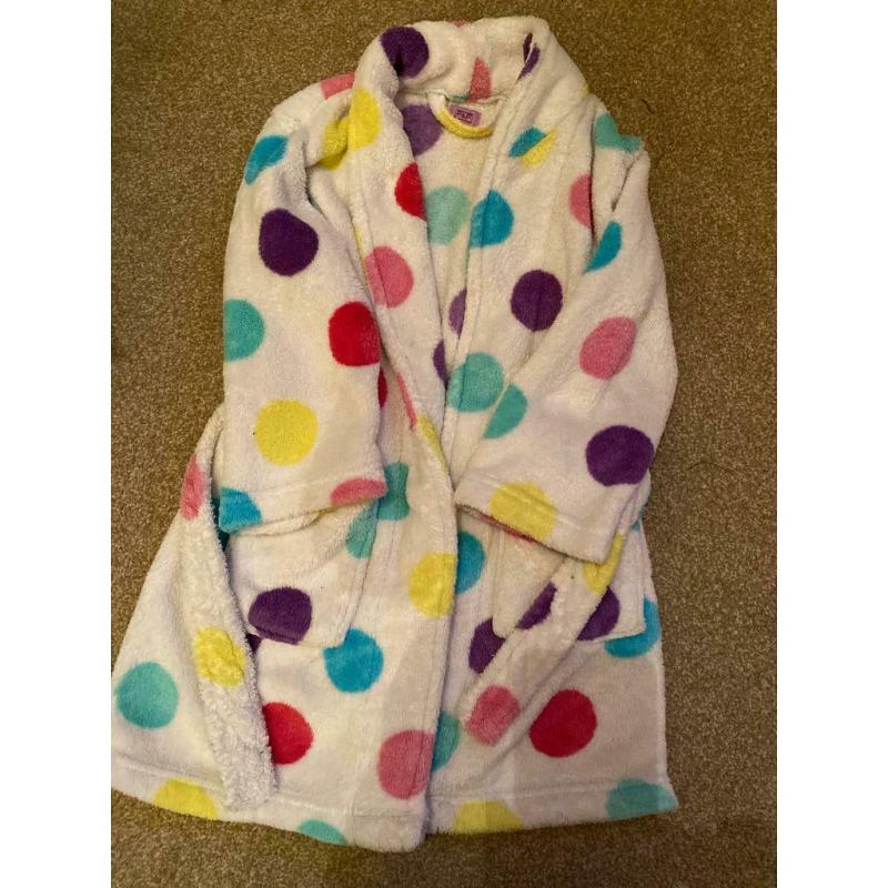 Girls dressing gowns. One age 3/4 and one age 4/5 years.