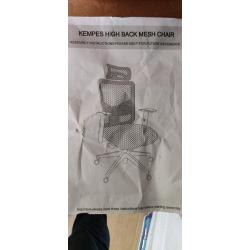 Kempes High back mesh office chair