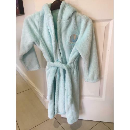 Marks and Spencer?s age 7-8 frozen dressing gown.