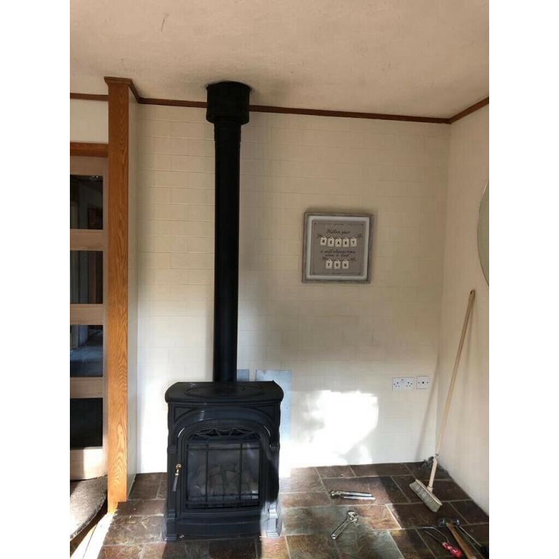 Coal effect gas fire