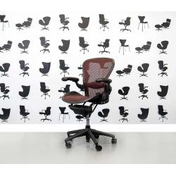 Genuine Herman Miller Aeron desk chair used at home