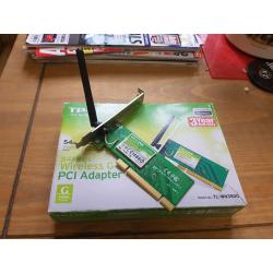 TP-LINK TL-WN350G 54Mbps Wireless WIFI PCI Adapter?
