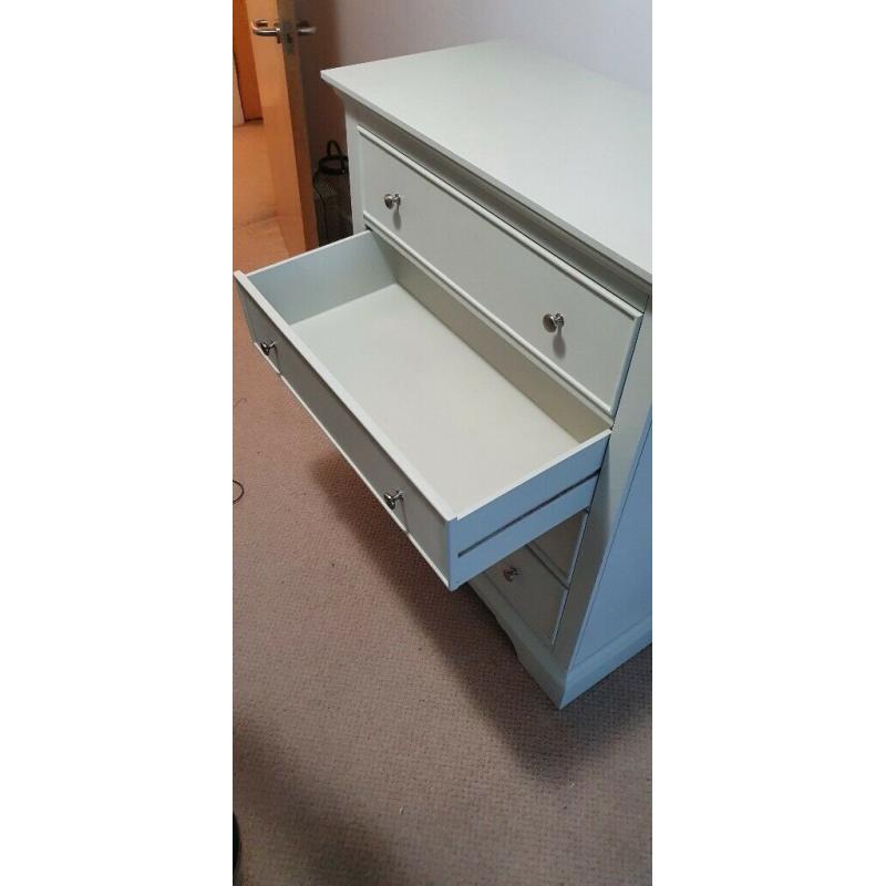 Dunelm Charlotte 4 Drawer Chest of Drawers Good Condition