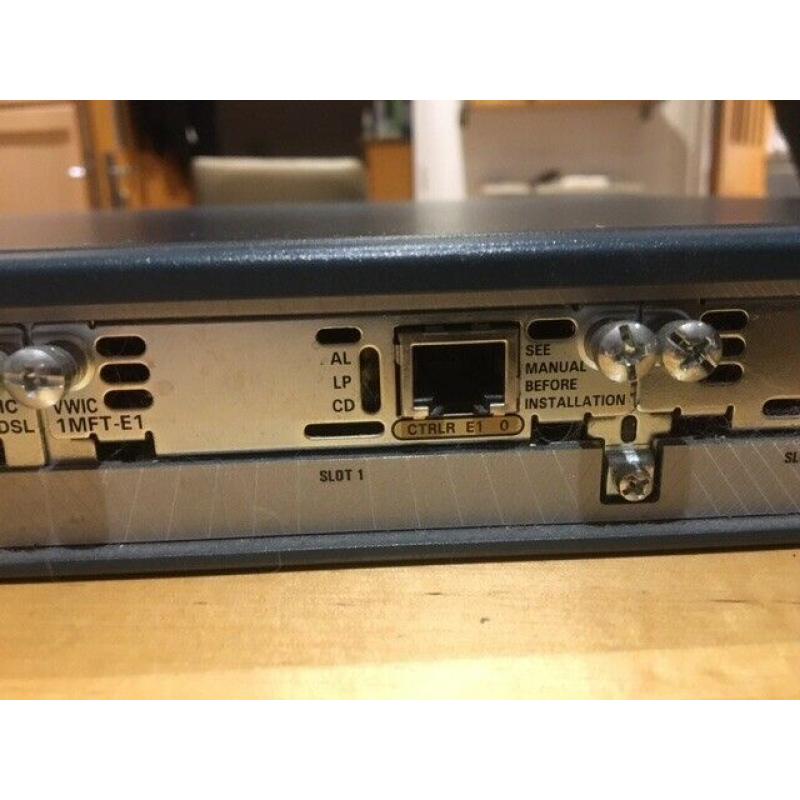 CISCO ROUTER 2801 - Great for CCNA CERTIFICATION STUDY networking home lab.