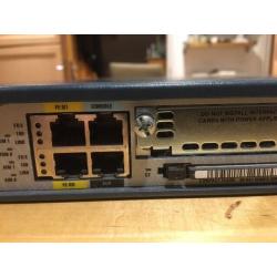 CISCO ROUTER 2801 - Great for CCNA CERTIFICATION STUDY networking home lab.