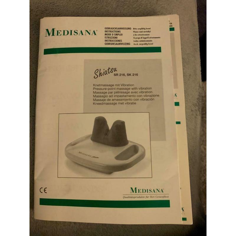 Shiatsu medisana massager