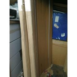 bath shower screen for P shaped bath, pivotting curved screen