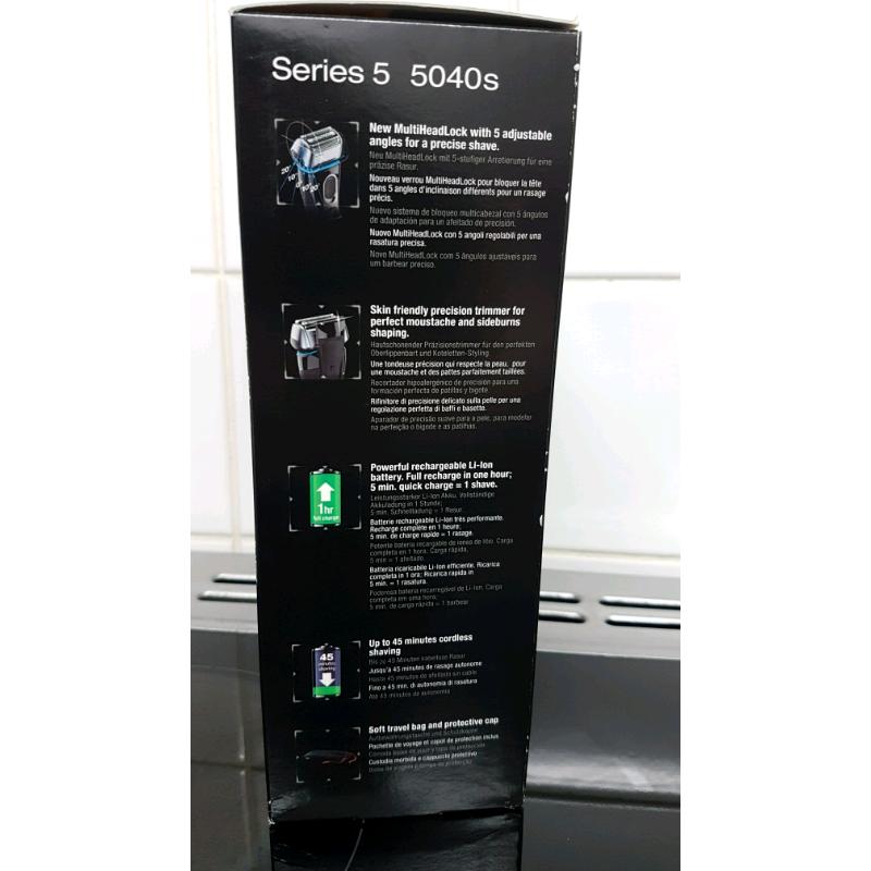 Braun Series 5 Wet & Dry Electric Foil Shaver