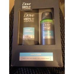 DOVE MEN'S BODYWASH AND ANTIPERSPIRANT SET
