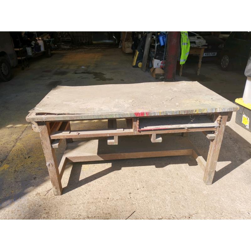 Wooden Workbench
