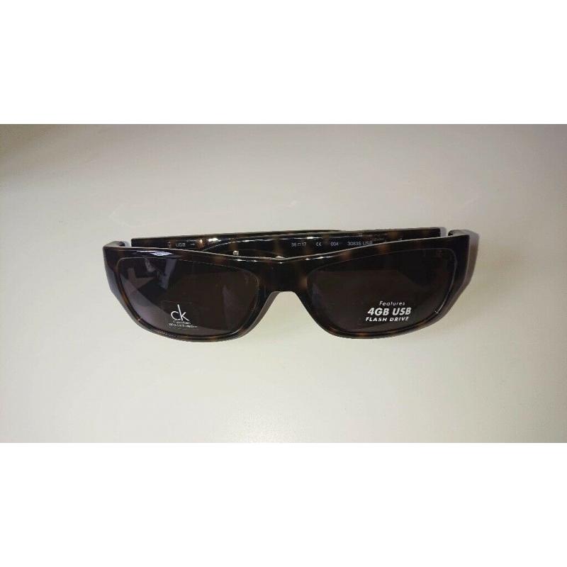 Calvin Klein Unisex Sunglasses with Built in Memory Stick