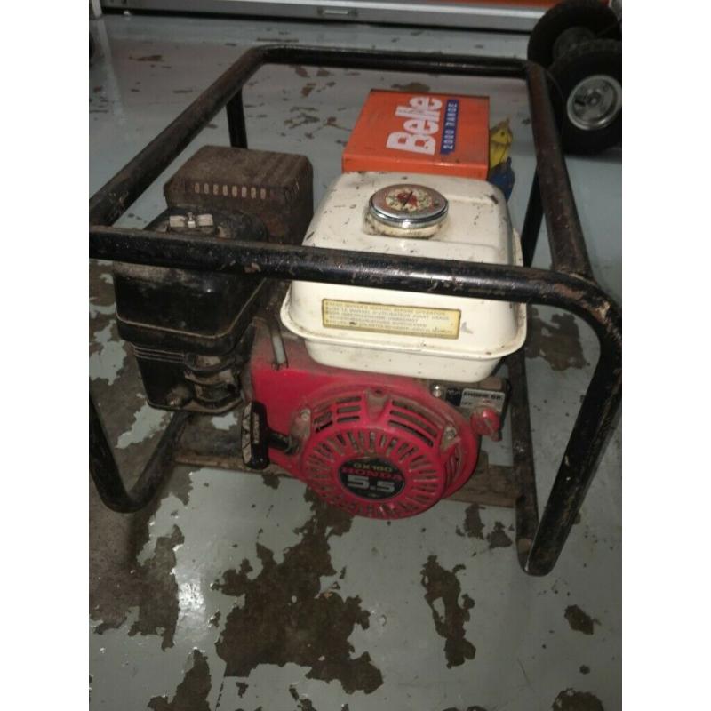 Honda Belle 2kw 240v/110v Generator