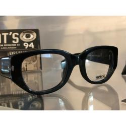 *RARE* BRAND NEW MOSCOT NY, USA The THEROUX BLACK Size 46 (Justin Theroux / Mulholland Drive)
