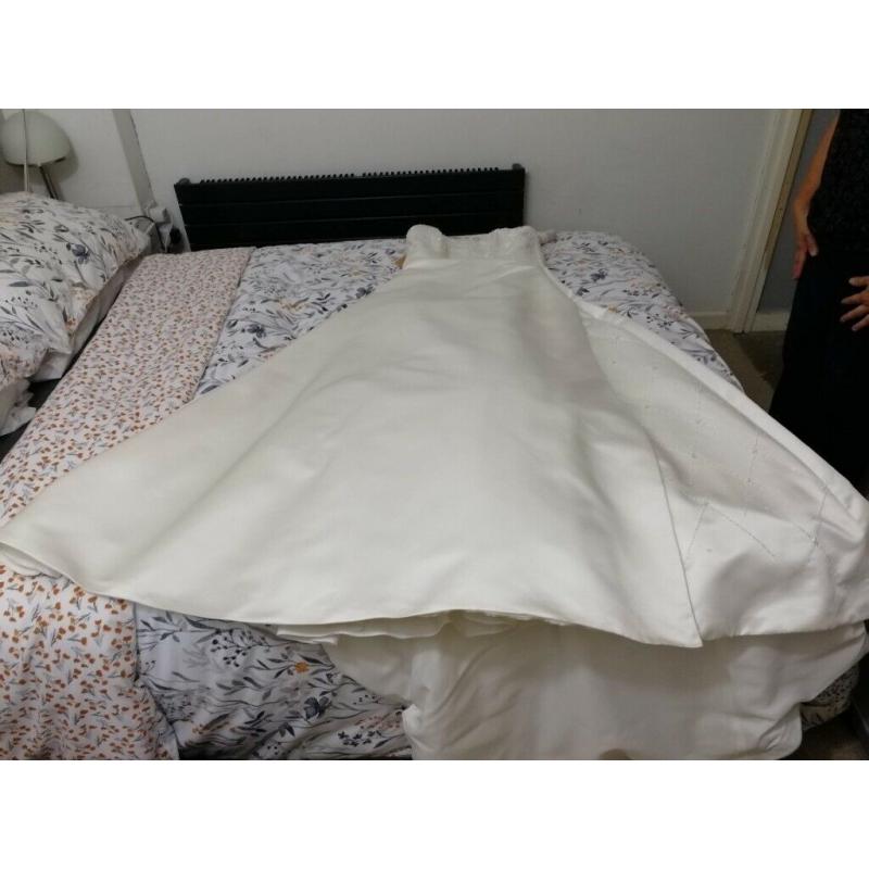 wedding dress, rosseta nicolini, laincy size 12 14