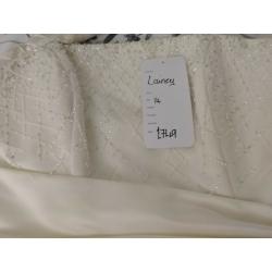wedding dress, rosseta nicolini, laincy size 12 14