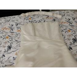 wedding dress, rosseta nicolini, laincy size 12 14