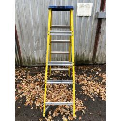 WICKS STEP LADDER (d) 6 TREAD 1.65m