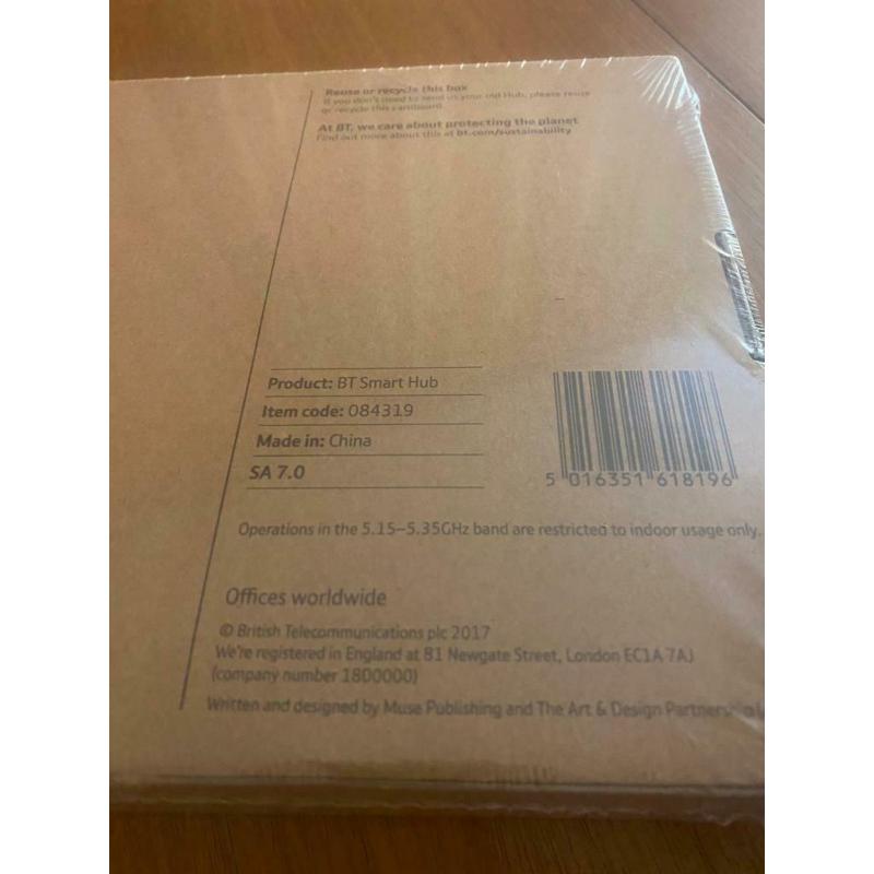 BT Smart Hub Home 6 Wireless Router
