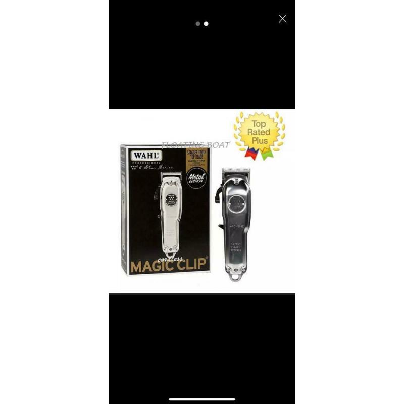 Wahl Cordless Magic Clip Metal Edition