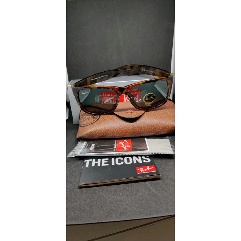 Ray-ban justin sunglasses tortoishell