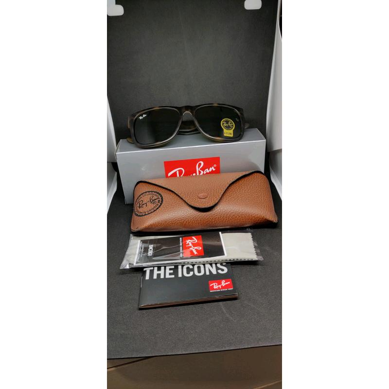 Ray-ban justin sunglasses tortoishell