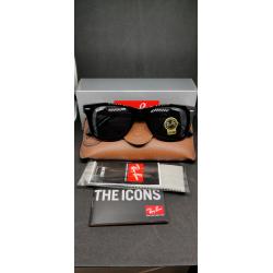 Ray-ban wayfarer sunglasses gloss black