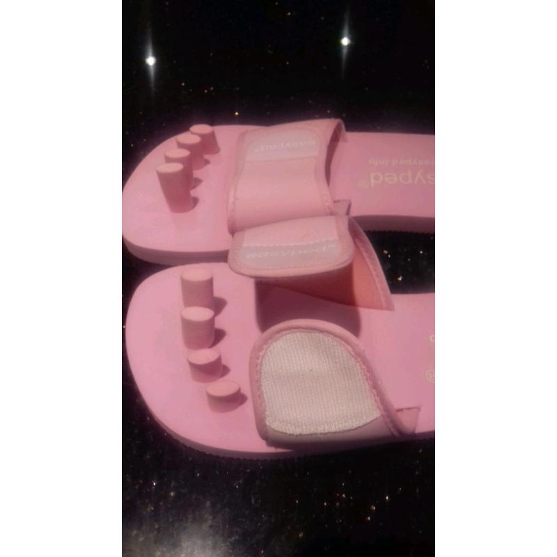 Pedicure Flip Flops with Toe Separators