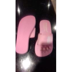 Pedicure Flip Flops with Toe Separators