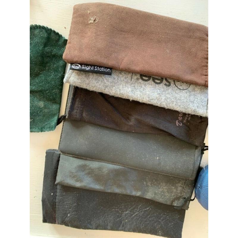 job lot of glasses cases
