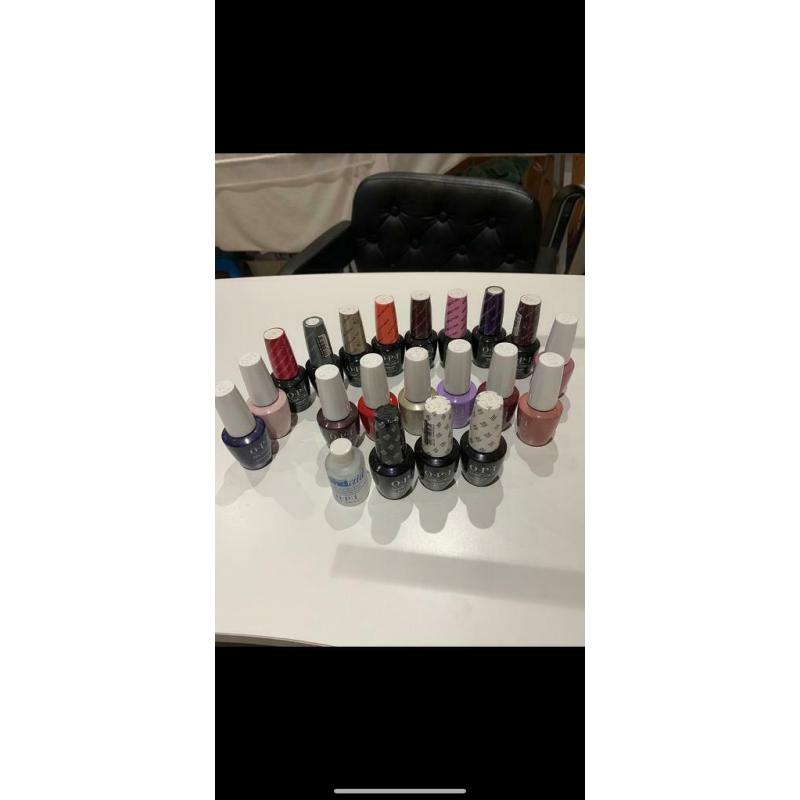 Opi Gel polishes x17
