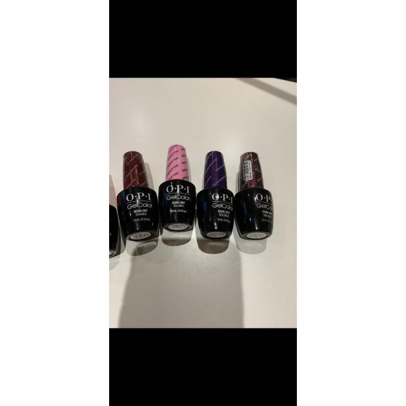 Opi Gel polishes x17