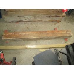 Antique Pitch Pine Beam / Lintel Length 1.72m