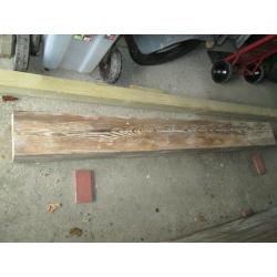 Antique Pitch Pine Beam / Lintel Length 1.72m