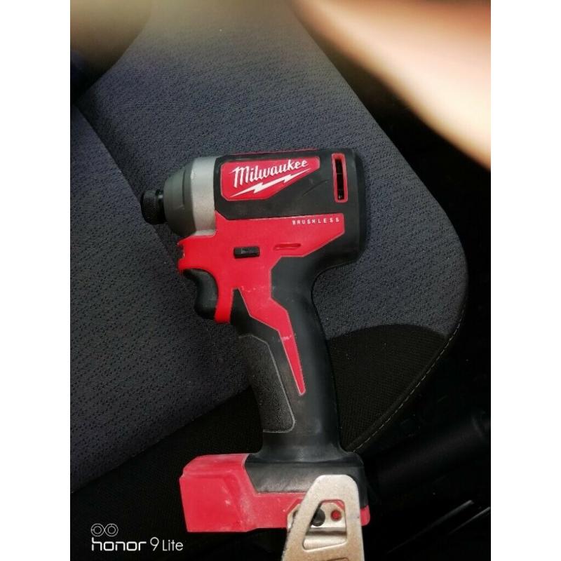 Milwaukee brushless impact driver
