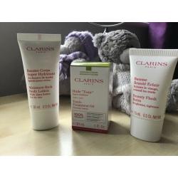 Clarins Makeup Bag And 3 Products