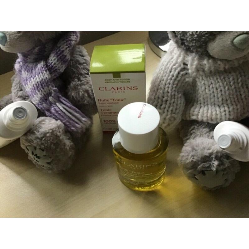 Clarins Makeup Bag And 3 Products