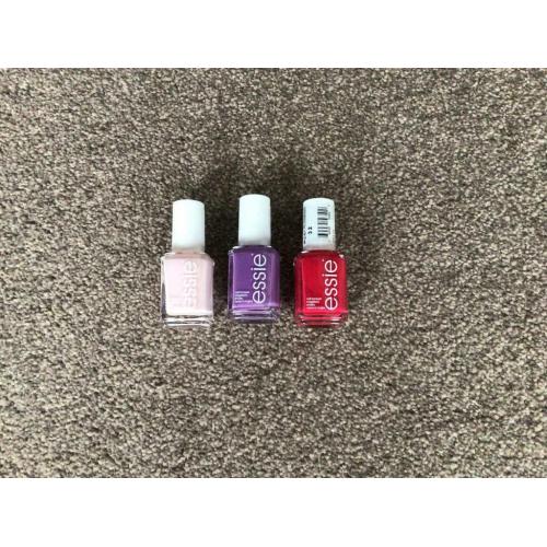3 brand new Essie nail varnish