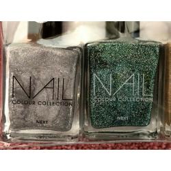 Next - Brand New - Set of 4 Nail Varnishes / Varnish - Glitter / Sparkle
