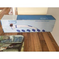Visiq Infa Red body massager with 6 attachments