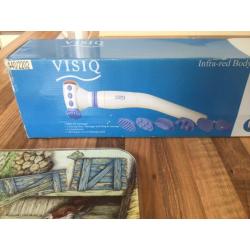 Visiq Infa Red body massager with 6 attachments